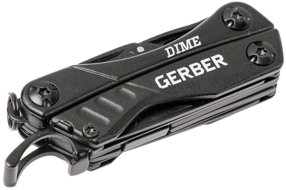 Gerber Dime Micro Pince Multifonction Noire, 30-000469 6 Gerber Dime Micro Pince Multifonction Noire, 30-000469 – Image 4