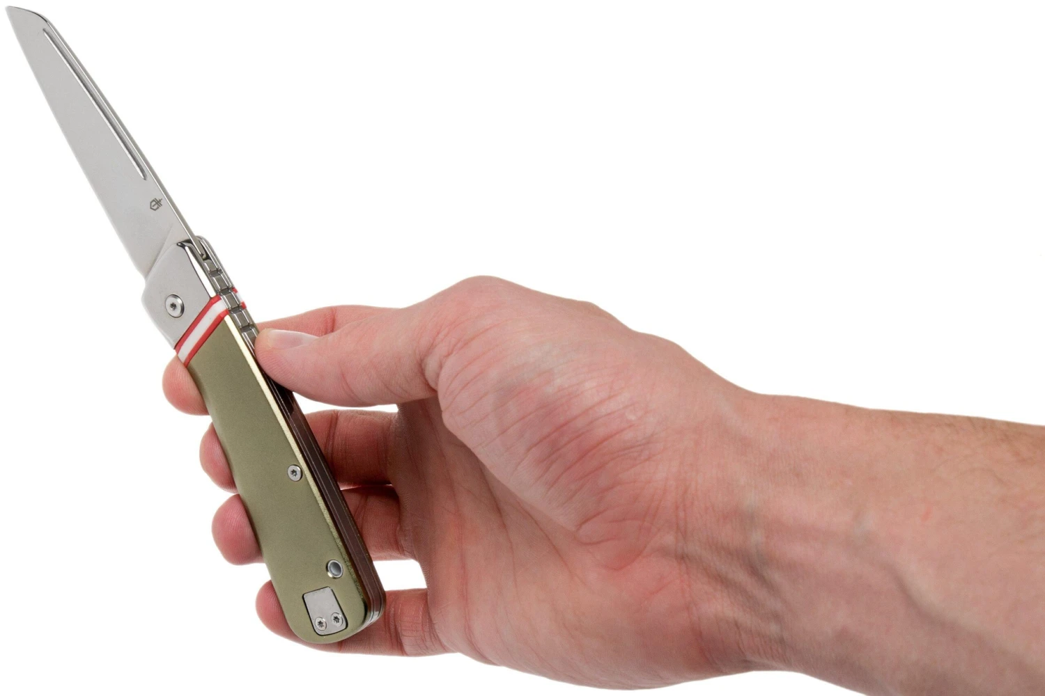 Gerber Straightlace Green 30-001663 Couteau De Poche Slipjoint 10 Gerber Straightlace Green 30-001663 Couteau De Poche Slipjoint – Image 8