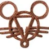 GiantMouse Copper GM Mouse Head Logo Bead