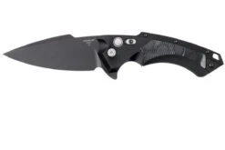 Hogue X5 4" Spearpoint 34559 Buttonlock Flipper Couteau Poche, Black Finish