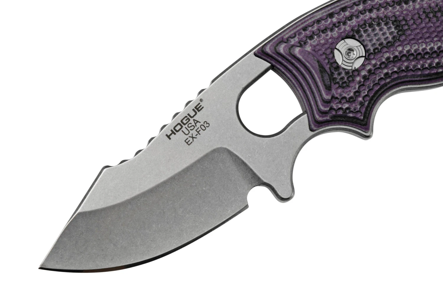 Hogue EX-F03 G-Mascus Purple, 35338 Couteau De Cou 5 Hogue EX-F03 G-Mascus Purple, 35338 Couteau De Cou – Image 3