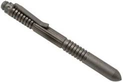 Rick Hinderer Extreme Duty Pen, Stainless Steel Working Finish, Stylo Tactique