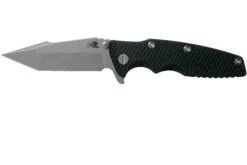 Rick Hinderer Eklipse 3.5” Harpoon Tanto, CPM 20CV, Battle Bronze, Black G10 Couteau De Poche