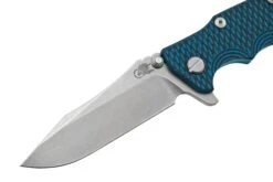 Rick Hinderer Eklipse 3.5” Spearpoint S45VN, Stonewash Blue, Blue Black G10, Couteau De Poche -Nitecore Soldes Boutique HRK EK 35 SP BL BB 03 rickhinderer