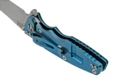 Rick Hinderer Eklipse 3.5” Spearpoint S45VN, Stonewash Blue, Blue Black G10, Couteau De Poche -Nitecore Soldes Boutique HRK EK 35 SP BL BB 04 rickhinderer