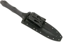 Rick Hinderer EK Dagger O1 Parkerized, Black Micarta Commando Poignard -Nitecore Soldes Boutique HRK EK O1 BM 07 rick hinderer knives