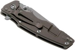 Rick Hinderer Eklipse 3.5" Harpoon Spanto 20CV Battle Bronze OD Green Couteau De Poche -Nitecore Soldes Boutique HRK EK35 HS BR OD 04 rick hinderer knives