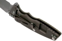 Rick Hinderer Eklipse 3.5" Harpoon Spanto 20CV Battle Bronze OD Green Couteau De Poche -Nitecore Soldes Boutique HRK EK35 HS BR OD 05 rick hinderer knives