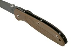 Rick Hinderer FireTac Spanto Acid Stonewash, Battle Bronze Coyote G10, Couteau De Poche -Nitecore Soldes Boutique HRK FT SP BABR CY 07 hinderer