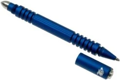 Rick Hinderer Investigator Pen Aluminium Matte Blue, Stylo Tactique -Nitecore Soldes Boutique HRK INVP AL MBL 03 rick hinderer knives