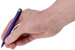 Rick Hinderer Investigator Pen Aluminium Matte Purple, Stylo Tactique -Nitecore Soldes Boutique HRK INVP AL MPU 04 rick hinderer investigator pen