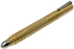 Rick Hinderer Investigator Pen Brass/Messing, Beadblasted, Stylo Tactique -Nitecore Soldes Boutique HRK INVP BRASS BB 03 rick hinderer knives