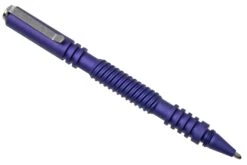 Rick Hinderer Spiral Investigator Pen, Aluminum, Matte Purple, Stylo Tactique