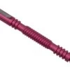 Rick Hinderer Spiral Investigator Pen, Aluminum, Matte Pink, Stylo Tactique