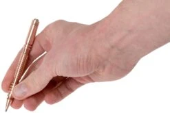 Rick Hinderer Spiral Investigator Pen Copper, Stylo Tactique -Nitecore Soldes Boutique HRK INVP SPR CO 04 rick hinderer investigator pen