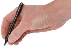 Rick Hinderer Spiral Investigator Pen Stainless Steel, Stonewash Black DLC, Stylo Tactique 9 Rick Hinderer Spiral Investigator Pen Stainless Steel, Stonewash Black DLC, Stylo Tactique -Nitecore Soldes Boutique HRK INVP SPR SSBL 04 rick hinderer knives