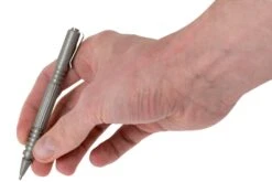 Rick Hinderer Investigator Pen Stainless Steel Working Finish, Stylo Tactique -Nitecore Soldes Boutique HRK INVP SSWF 04 rick hinderer investigator pen