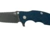 Rick Hinderer Jurassic Slicer Battle Black, Blue/Black G10 CPM 20CV Couteau De Poche