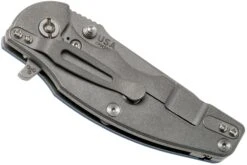 Rick Hinderer Jurassic Slicer Working Finish Blue G10 CPM 20CV Couteau De Poche -Nitecore Soldes Boutique HRK JU SL WF BL 04 rick hinderer knives