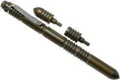 Rick Hinderer Extreme Duty Modular Kubotan Pen Deluxe Set Battled FDE Aluminium