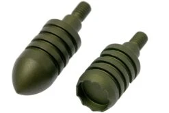 Rick Hinderer Extreme Duty Modular Kubotan Pen Deluxe Set Matte OD Green -Nitecore Soldes Boutique HRK KUBADEX AL OD 03 rick hinderer knives