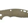 Rick Hinderer XM-18 3" Plaquette De Manche, Smooth OD Green Micarta