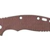 Rick Hinderer XM18 Skinny 3,5” Côte, Textured Burgundy Canvas Micarta