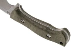 Rick Hinderer Ranch Bowie Green Canvas Micarta, Stonewashed, Couteau Bowie -Nitecore Soldes Boutique HRK TRB SW GM 04 rick hinderer knives