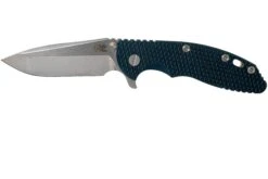 Rick Hinderer XM-18 3.5" Spanto 20CV, Black Blue G10 Couteau De Poche