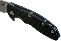 Rick Hinderer XM-18 3.5" Spanto 20CV, Battle Blue, Black G10 Couteau De Poche -Nitecore Soldes Boutique HRK XM18 35 BK SPBB 07 rick hinderer knives