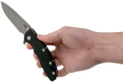 Rick Hinderer XM-18 3.5" Spanto 20CV, Battle Blue, Black G10 Couteau De Poche -Nitecore Soldes Boutique HRK XM18 35 BK SPBB 08 rick hinderer knives