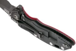 Rick Hinderer XM18 3,5” Slicer CPM 20CV Battle Black DLC, Red G10, Couteau De Poche -Nitecore Soldes Boutique HRK XM18 SL 35 BB RD 05 rick hinderer knives