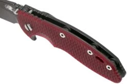 Rick Hinderer XM18 3,5” Slicer CPM 20CV Battle Black DLC, Red G10, Couteau De Poche -Nitecore Soldes Boutique HRK XM18 SL 35 BB RD 07 rick hinderer knives