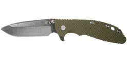 Rick Hinderer XM-24 4" Gen6 Spanto Black 20CV, OD Green G10, Couteau De Poche