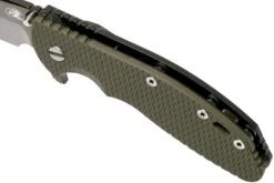 Rick Hinderer XM-24 4" Gen6 Spanto Black 20CV, OD Green G10, Couteau De Poche -Nitecore Soldes Boutique HRK XM24 4 SPA OD 07 rick hinderer knives