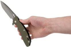 Rick Hinderer XM-24 4" Gen6 Spanto Black 20CV, OD Green G10, Couteau De Poche -Nitecore Soldes Boutique HRK XM24 4 SPA OD 08 rick hinderer knives