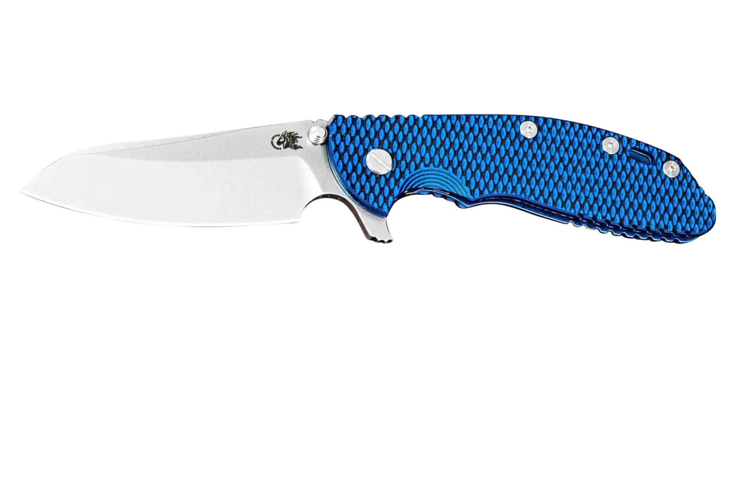 Rick Hinderer XM-24 4" Gen6 Sheepfoot 20CV, Battle Blue, Black G10 Couteau De Poche 3 Rick Hinderer XM-24 4" Gen6 Sheepfoot 20CV, Battle Blue, Black G10 Couteau De Poche