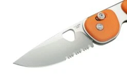 The James Brand The Redstone Tangerine, Stainless Serrated KN118163-01 Couteau De Poche 12 The James Brand The Redstone Tangerine, Stainless Serrated KN118163-01 Couteau De Poche -Nitecore Soldes Boutique JAKN118163 01 03 james