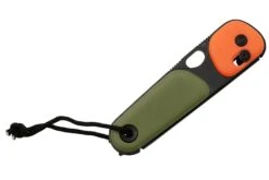 The James Brand The Redstone, OD Green + Orange PP, Black, Serrated, KN118197-01, Couteau De Poche -Nitecore Soldes Boutique JAKN118197 01 06 jamesbrand