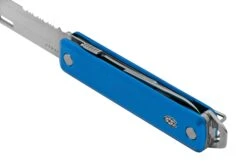The James Brand The Ellis Scissors, Cerulean, Aluminum Serrated, Couteau De Poche -Nitecore Soldes Boutique JAKN119102 01 04 jamesbrand