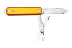 The James Brand The Ellis Scissors, Canary, Aluminum Serrated, Couteau De Poche