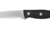 J.E. Made BushCraft ScandiGrind, Black Micarta Couteau De Bushcraft -Nitecore Soldes Boutique JM BU SG SW 01 jemade
