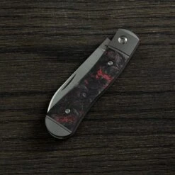 Jack Wolf K9 Jack, Red Dark Matter Fat Carbon K9-01-DMR Couteau De Poche Slipjoint 6 Jack Wolf K9 Jack, Red Dark Matter Fat Carbon K9-01-DMR Couteau De Poche Slipjoint -Nitecore Soldes Boutique JW K9 01 DMR 02 jackwolf