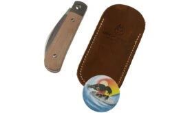 Jack Wolf Laid Back Jack, Natural Canvas Micarta LAIDB-01-NAT Couteau De Poche Slipjoint -Nitecore Soldes Boutique JW LAIDB 01 NAT 07 jackwolf