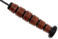 KA-BAR USMC 1217 Plain Edge, Cuir, étui Cuir -Nitecore Soldes Boutique KA1217 04 ka bar ka1217 04