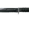 KA-BAR D2 Extreme Fighting Knife 1283, Serrated Blade, Kraton Handle, étui En Cuir -Nitecore Soldes Boutique KA1283 01 ka bar