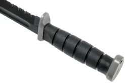 KA-BAR D2 Extreme Fighting Knife 1283, Serrated Blade, Kraton Handle, étui En Cuir -Nitecore Soldes Boutique KA1283 04 ka bar