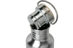 Klean Kanteen Reflect 530 Ml Bouteille Avec Bouchon En Bambou, Brushed Stainless -Nitecore Soldes Boutique KC1000553 03 klean kanteen