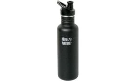 Klean Kanteen Classic /Sport Cap 800 Ml, Mat Zwart