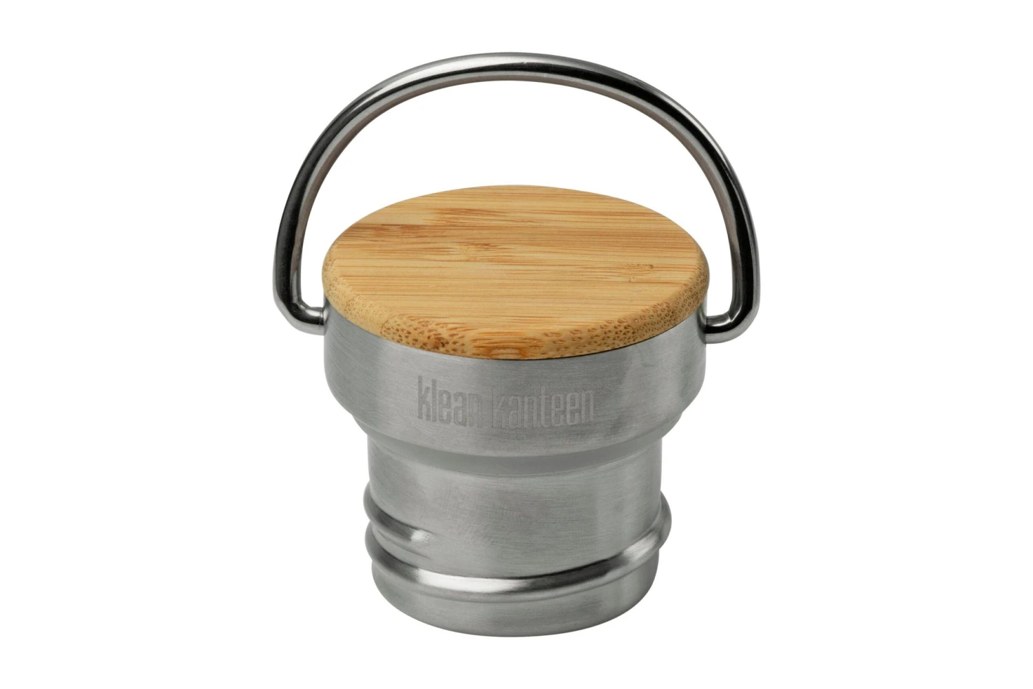Klean Kanteen Stainless Bamboo Cap, Bouchon Antifuite, Inox Et Bambou 3 Klean Kanteen Stainless Bamboo Cap, Bouchon Antifuite, Inox Et Bambou